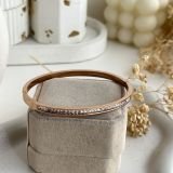 Lunara Diamond Line Bangle