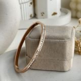 Lunara Diamond Line Bangle