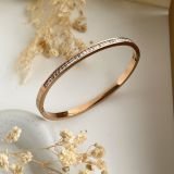 Lunara Diamond Line Bangle