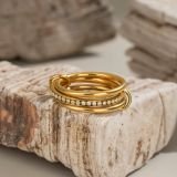 Lunara CZ Stack Ring Set