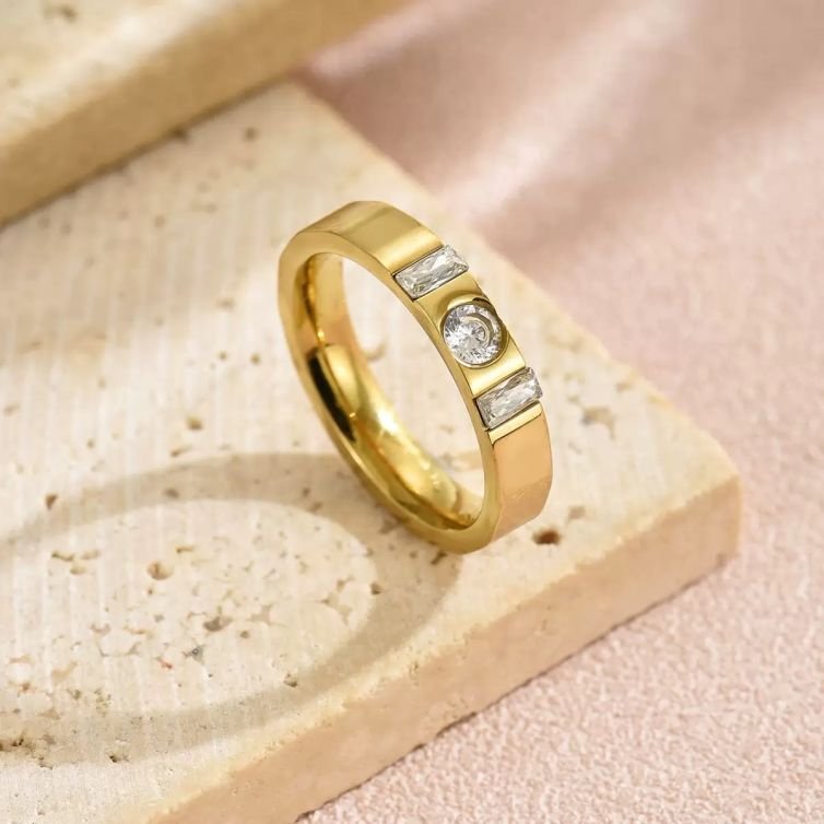 Aurelia Trinity Bar Ring