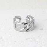 Link Chain Open Ring
