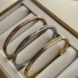 Lunara Diamond Line Bangle