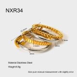 Celestia Quad Layer Stack Ring