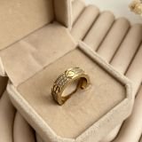 Amour Pavé Love Band Ring