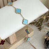 Aurelia Clover Charm Chain Bracelet