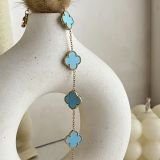 Aurelia Clover Charm Chain Bracelet