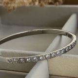 Aurielle Zircon Arc Cuff