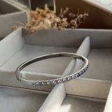 Aurielle Zircon Arc Cuff