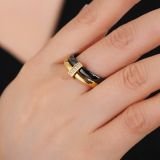 Trinity Barline Crystal Ring