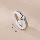 Trinity Barline Crystal Ring