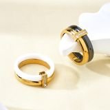 Trinity Barline Crystal Ring