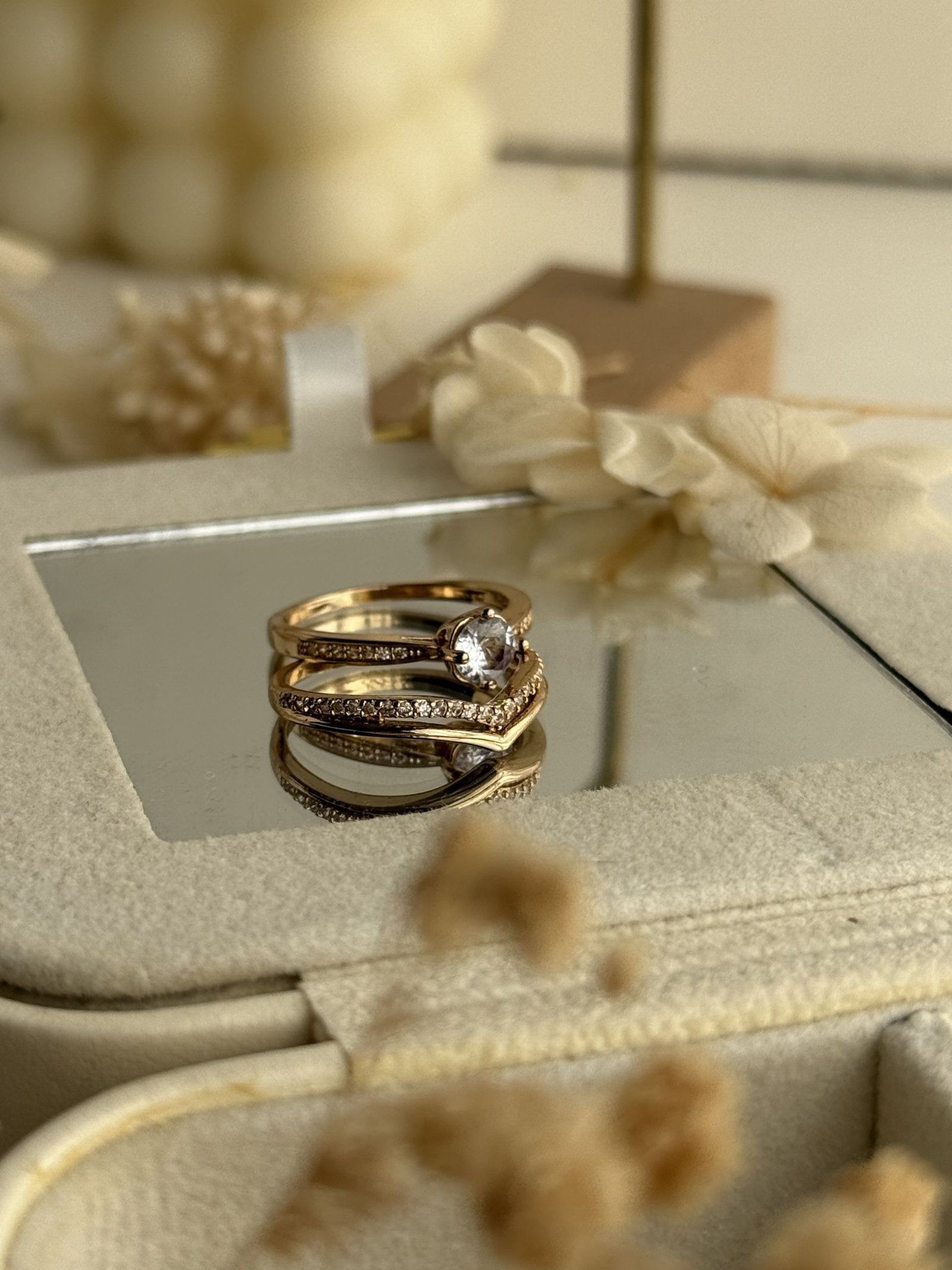 Duo Lumière Ring Set