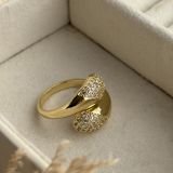 Luxe Orbit Pavé Ring