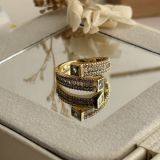 Velora Wrap Pavé Ring