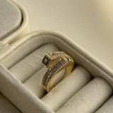 Velora Wrap Pavé Ring