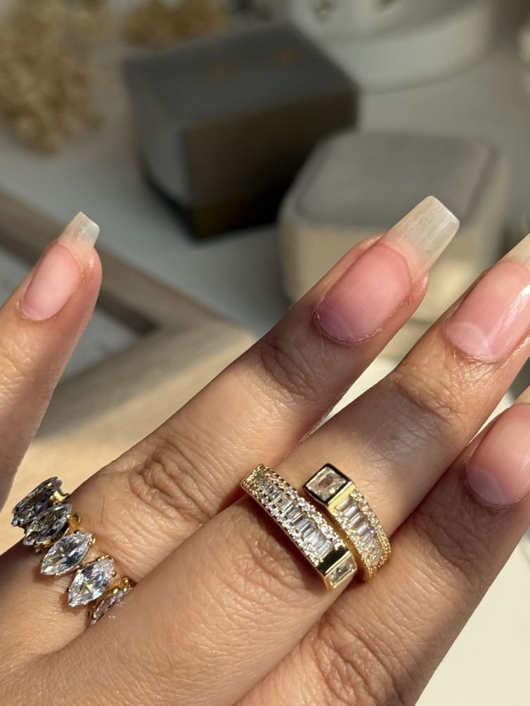 Velora Wrap Pavé Ring