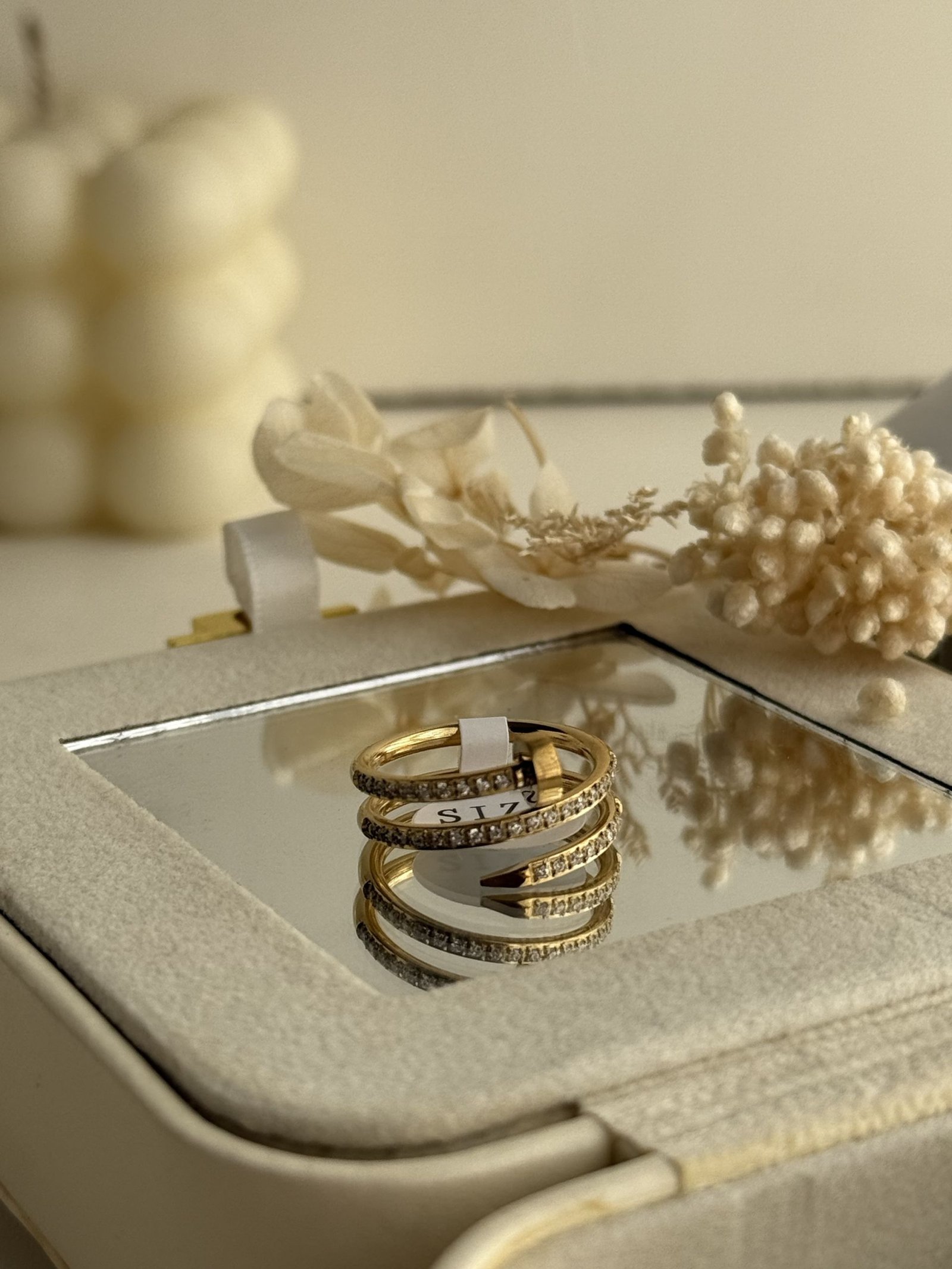 Spirale Γclat Wrap Ring