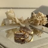 Aurelia Baguette Stack Ring Set