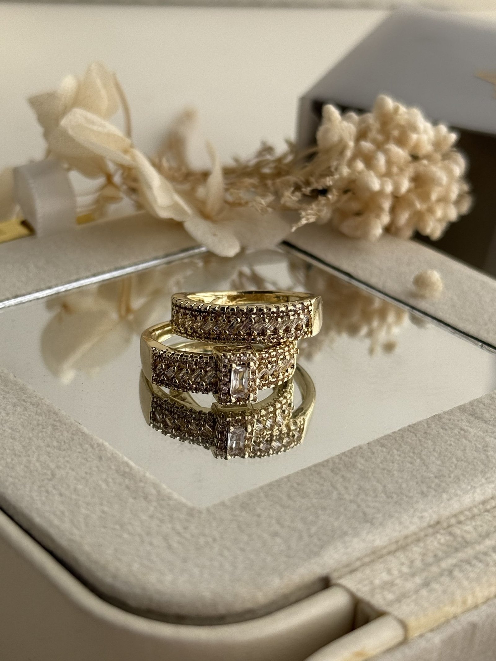 Celestia Luxe Stack Ring Set