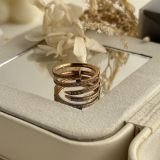 Spirale Éclat Wrap Ring