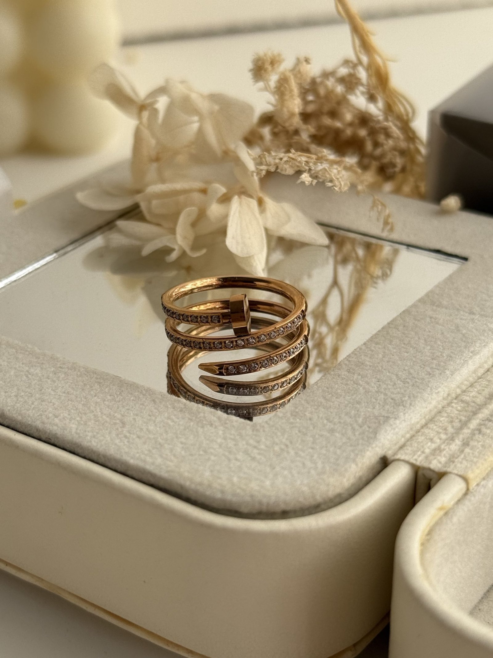 Spirale Γclat Wrap Ring