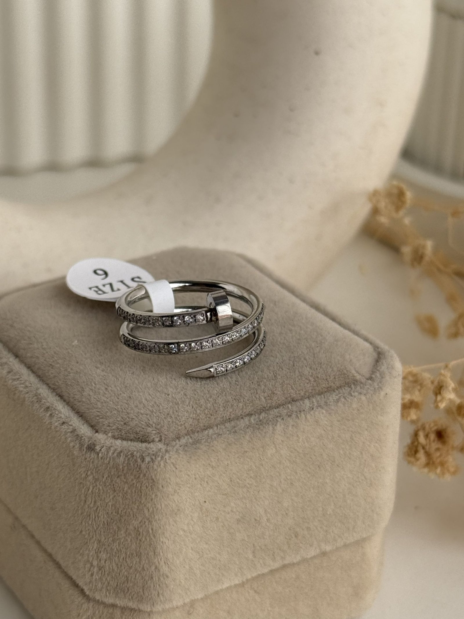 Spirale Γclat Wrap Ring