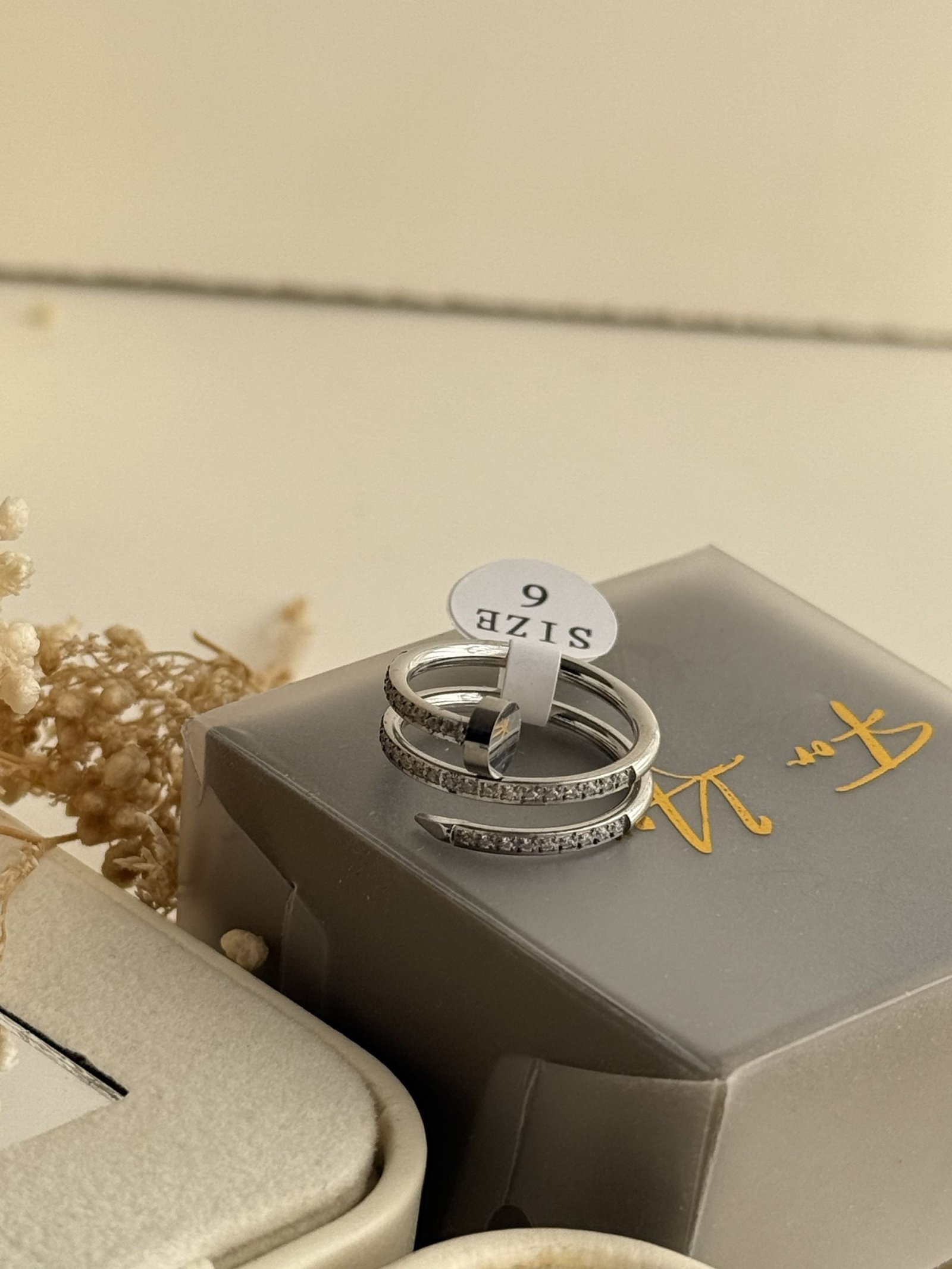 Spirale Γclat Wrap Ring