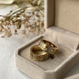 Amour Pavé Love Band Ring