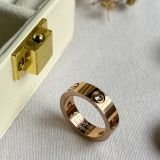 Amour Love Screw Band Ring