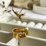 Amour Love Screw Band Ring