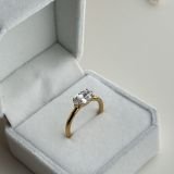 Marquise Aura Solitaire Ring