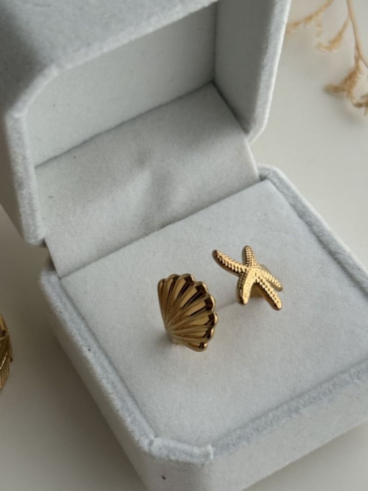 Ocean Charm Open Ring
