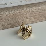 Celestino Fan Open Ring