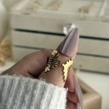 Celestino Fan Open Ring