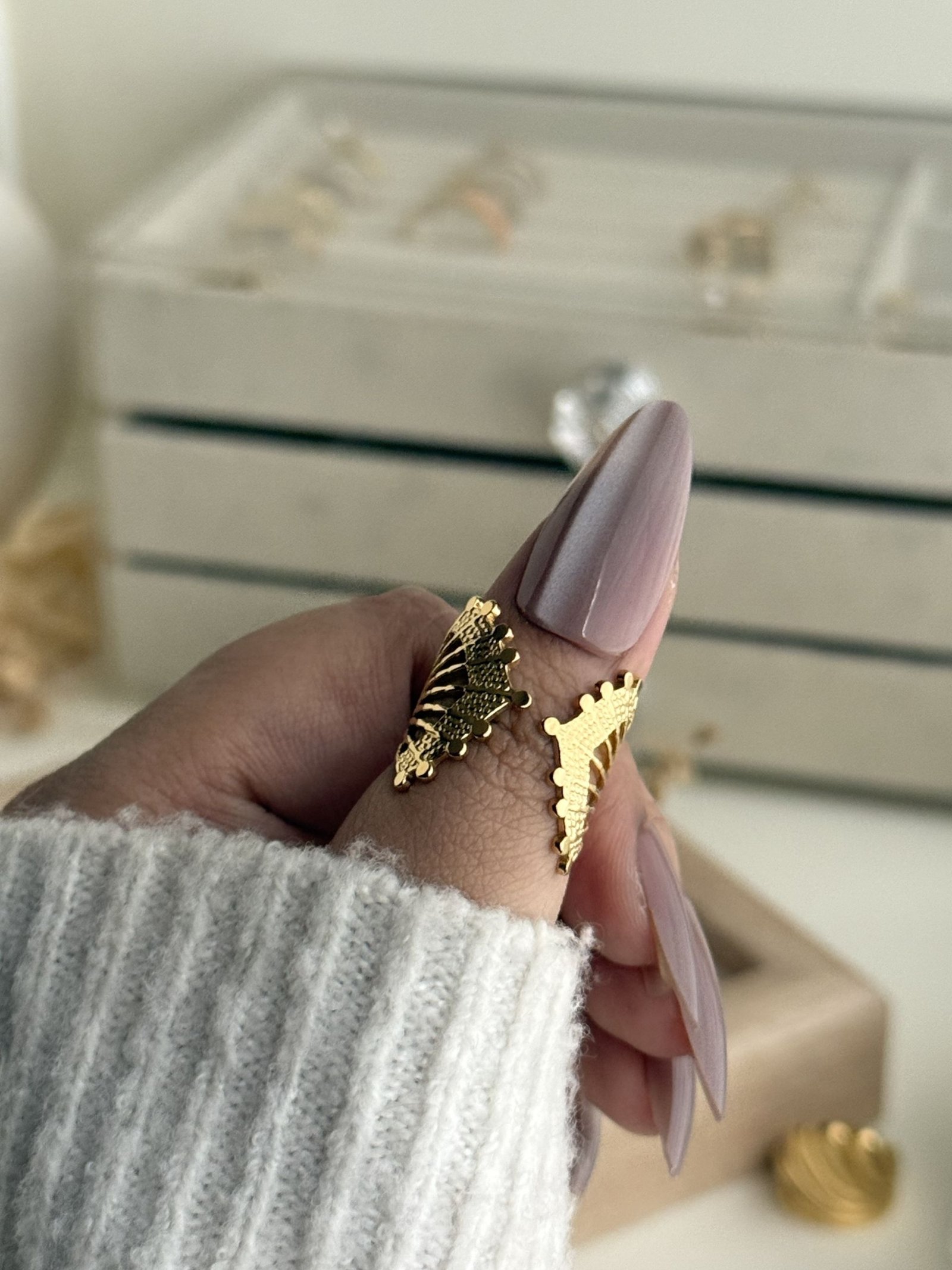 Celestino Fan Open Ring