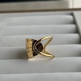 Velora Sculpt Open Ring