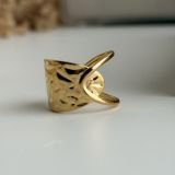 Velora Sculpt Open Ring