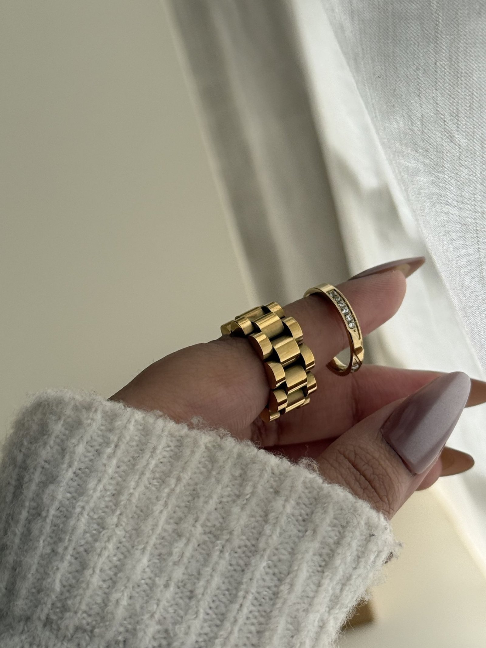 Aureline Diamond Band Ring