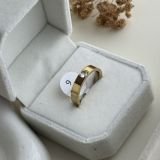 Aurex Solitaire Band Ring