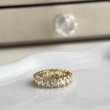 Cassienne Oval Eternity Ring