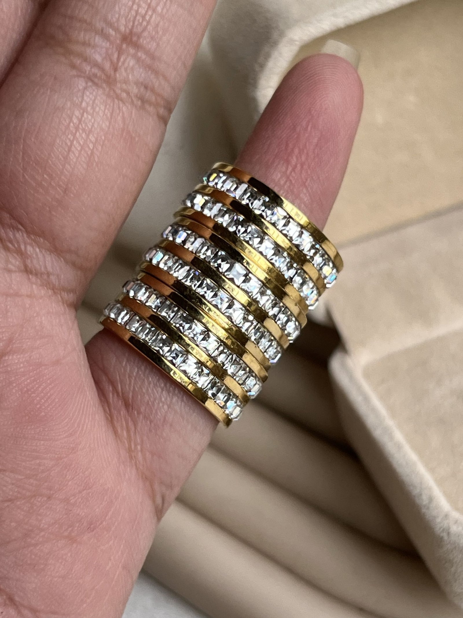 Aurelle Duo Band Ring