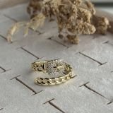 Velora Buckle Ring