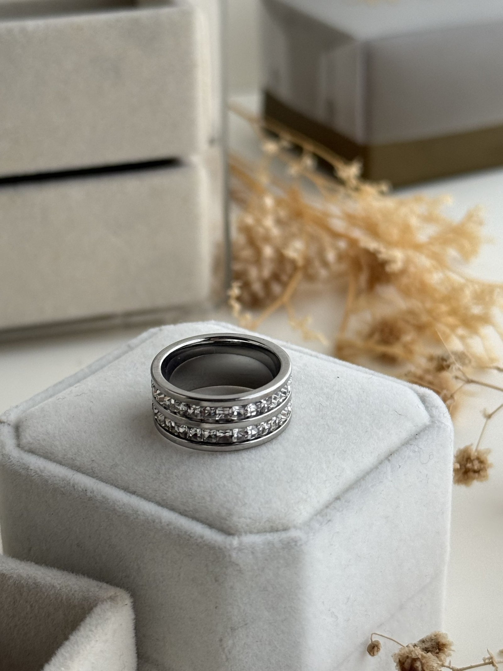 Aurelle Duo Band Ring