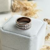 Aurelle Duo Band Ring