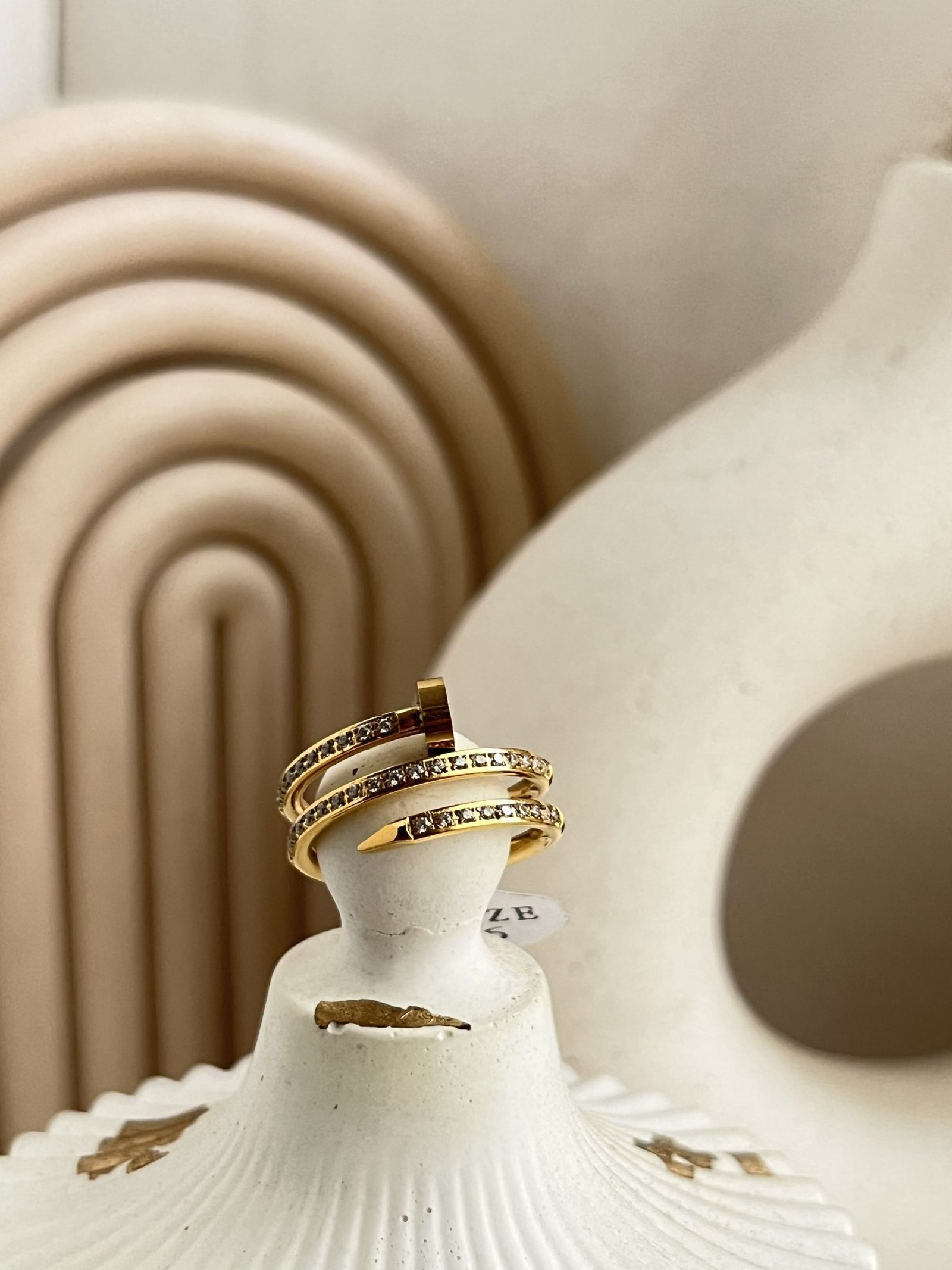 Spirale Γclat Wrap Ring