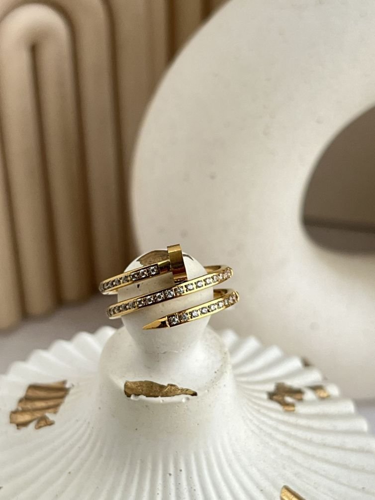 Spirale Éclat Wrap Ring