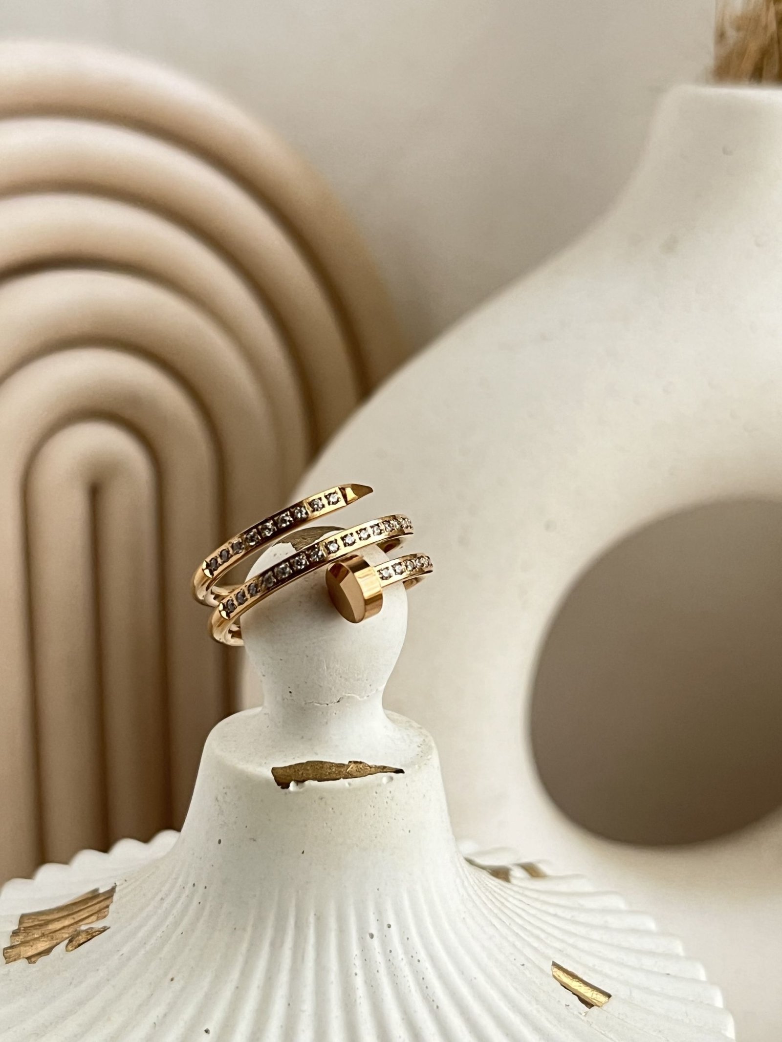 Spirale Γclat Wrap Ring