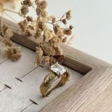 Celestia Square Halo Ring