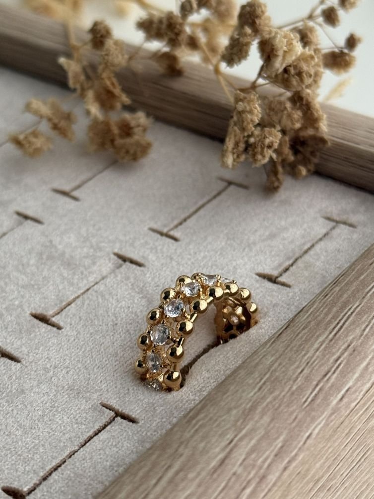 Aurelia Pavé Crown Ring